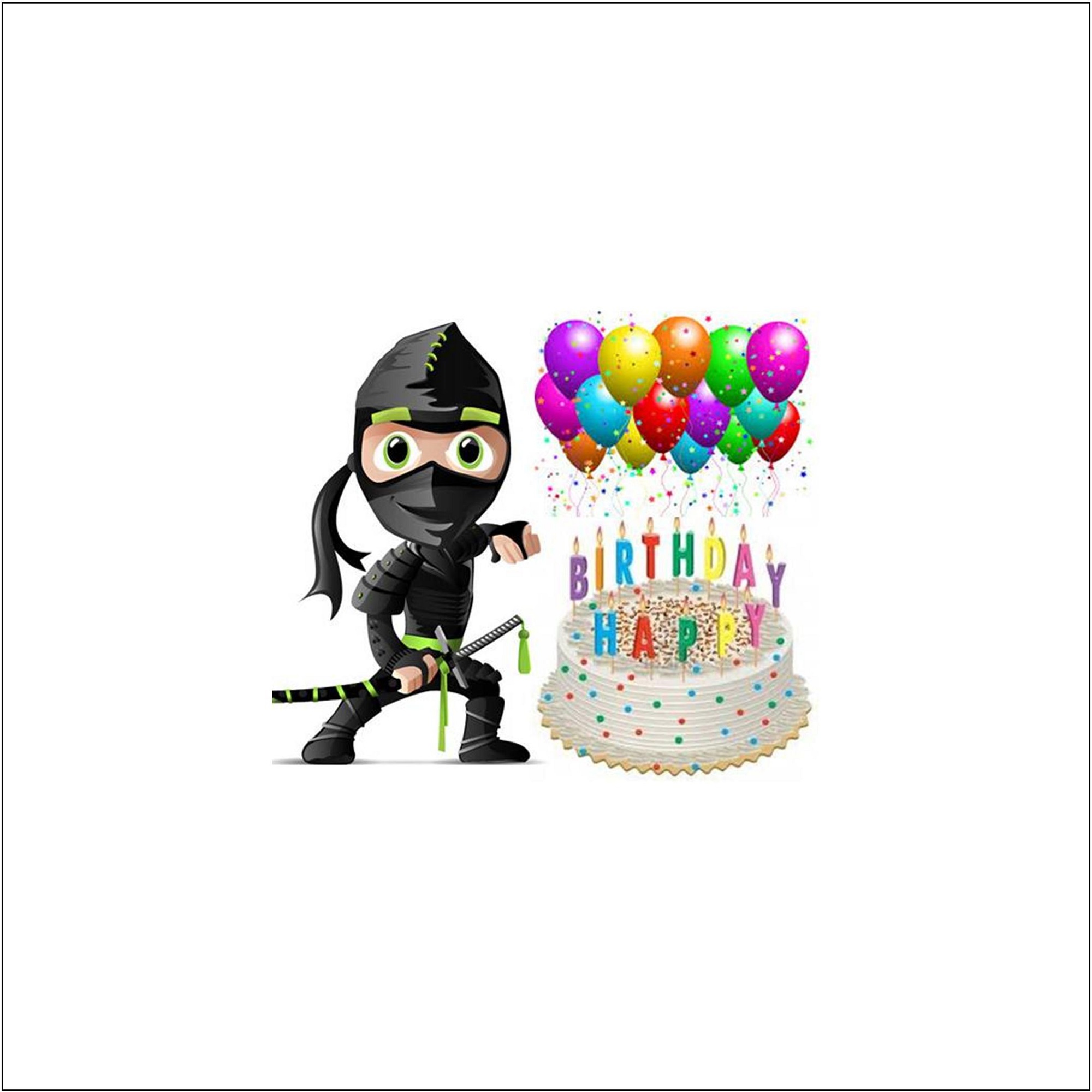 Ninja Birthday Party kids